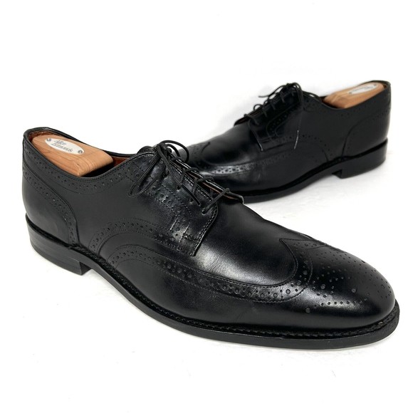 Allen Edmonds Lombard Brogue Oxfords Size 12 D Black main image 8